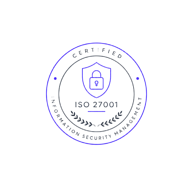 ISO 27001 compliance seal